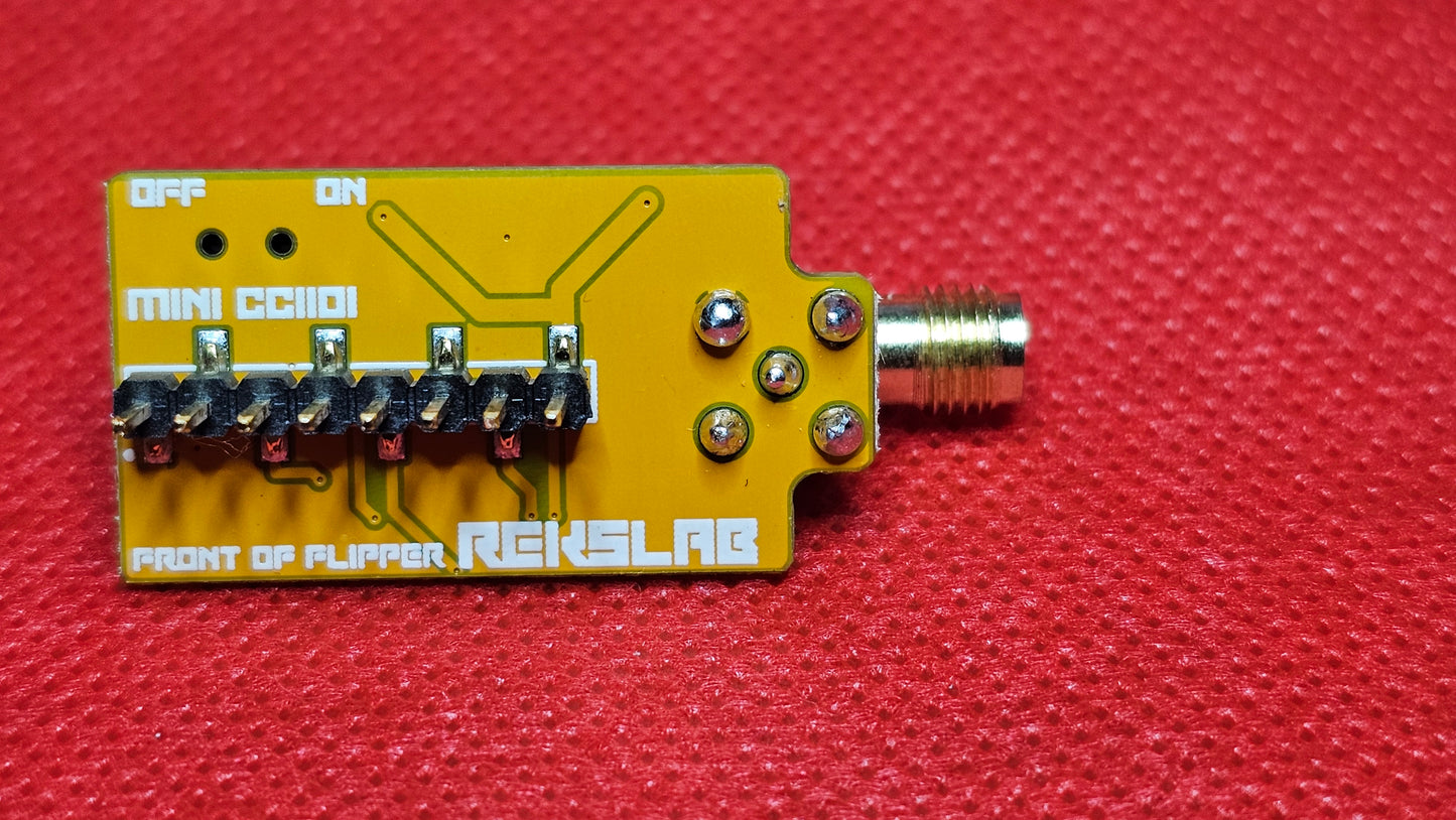Flipper Zero exernal CC1101 Add-On Module Board V4 long range high pow ...